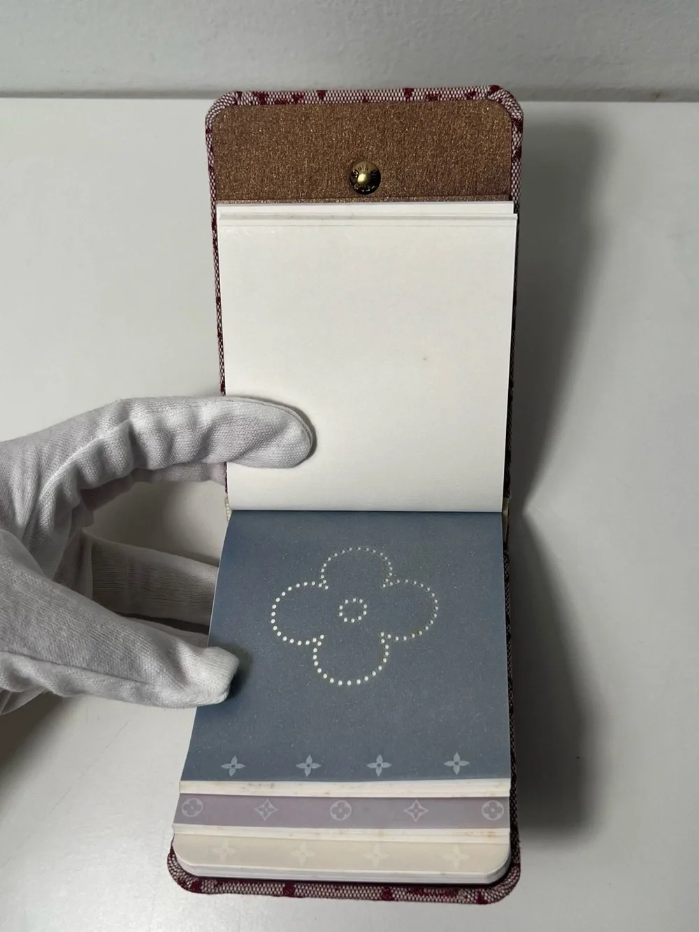 Louis Vuitton Monogram Mini Lin PM Y2K Agenda Notebook Notepad Travel Planner